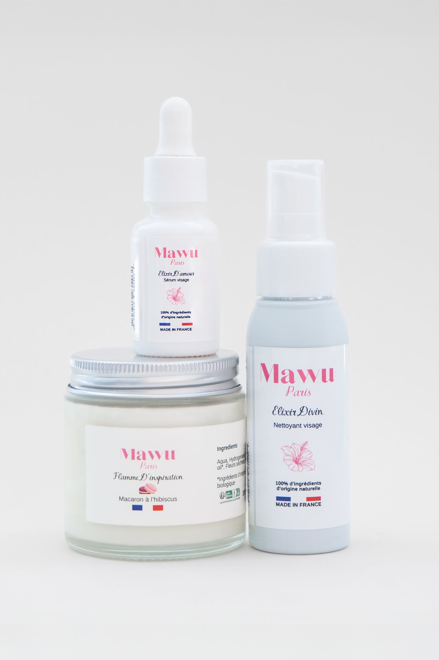 Petit Trio Divin: huile - bougie - sérum