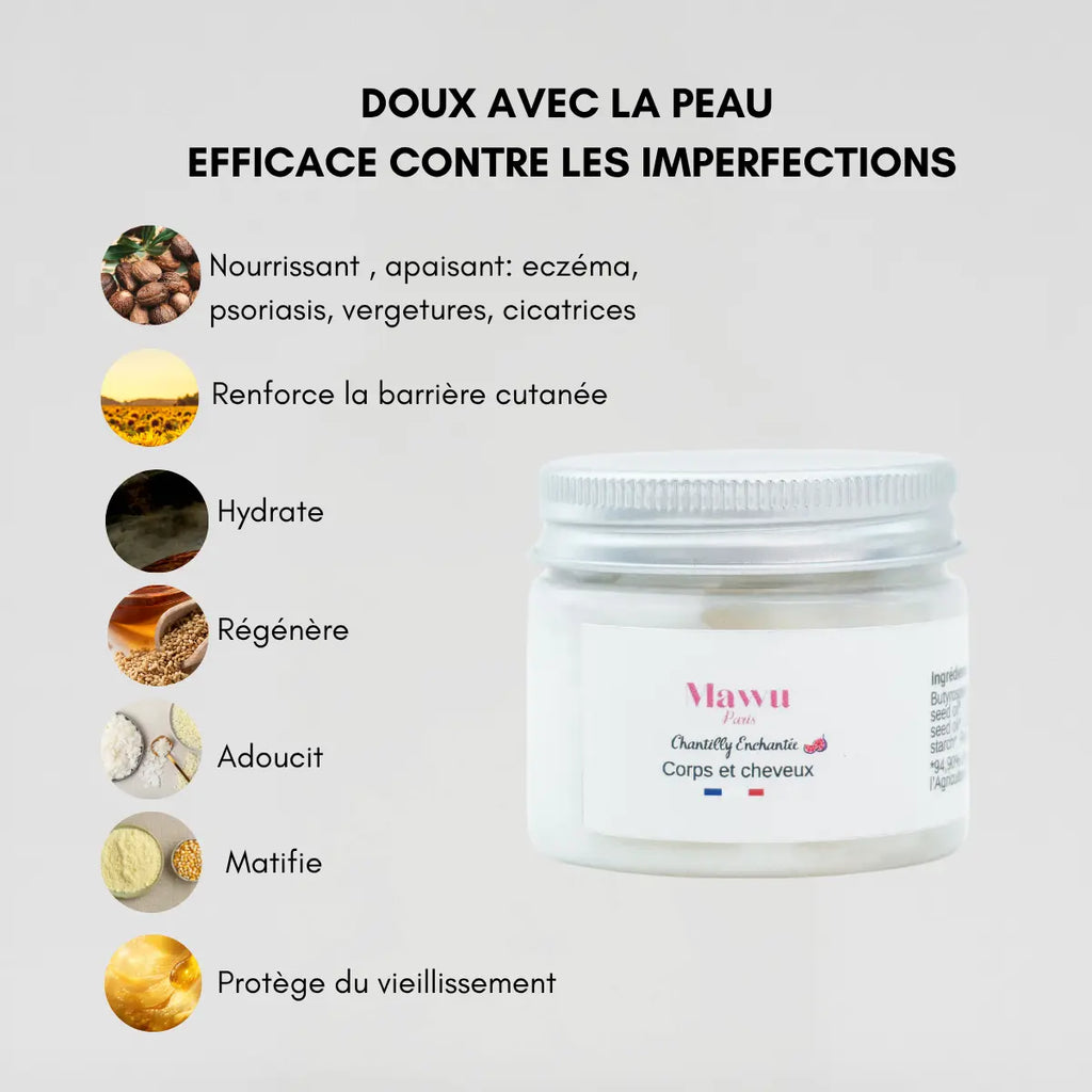 Chantilly Enchantée - Délice de figue: baume corps parfum figue