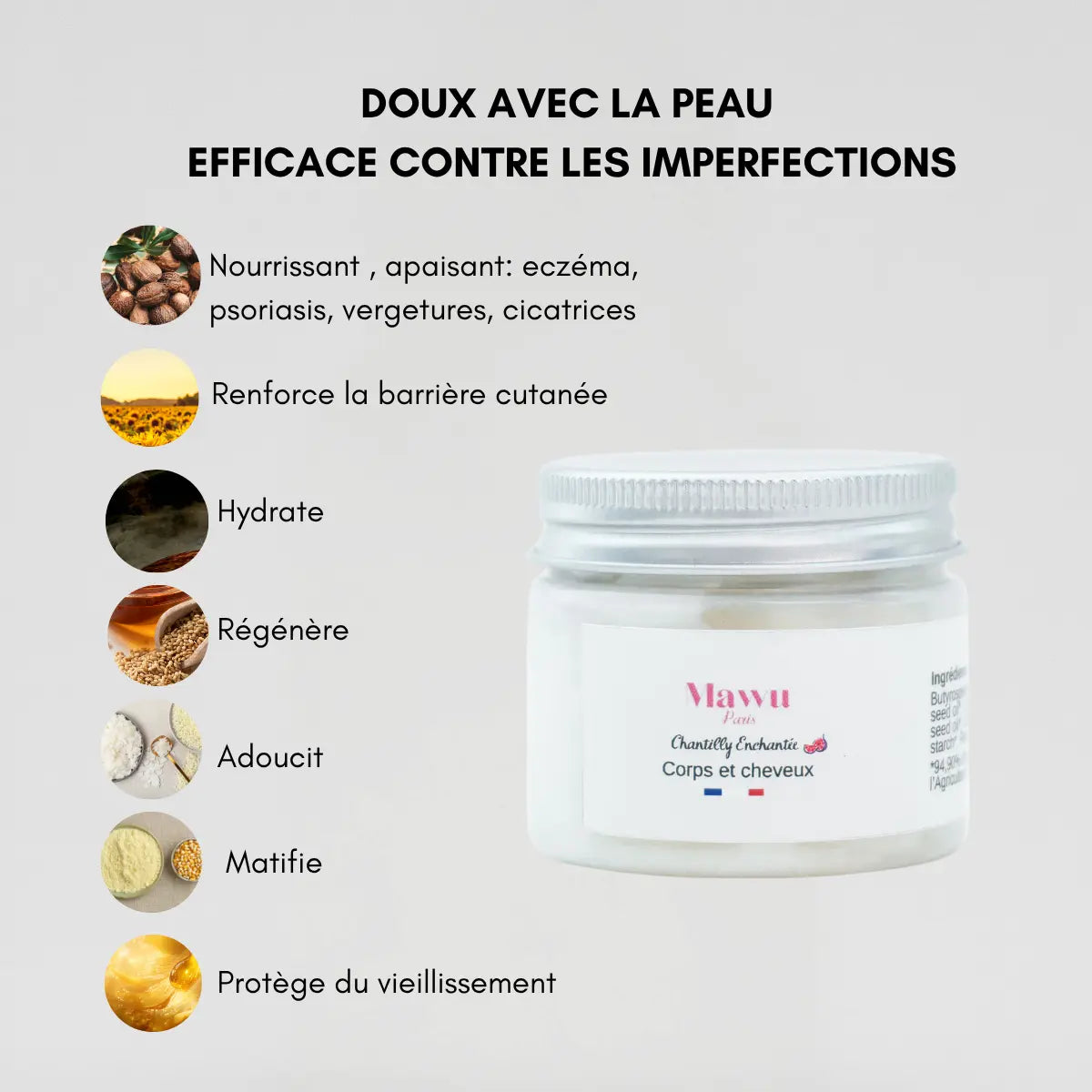 Chantilly Enchantée - Délice de figue: baume corps parfum figue