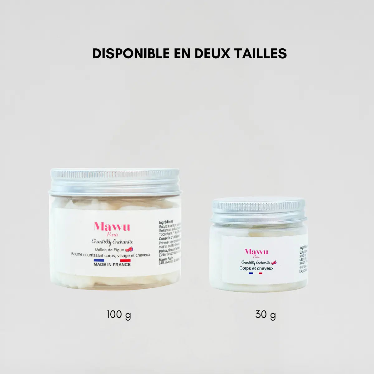 Chantilly Enchantée - Délice de figue: baume corps parfum figue