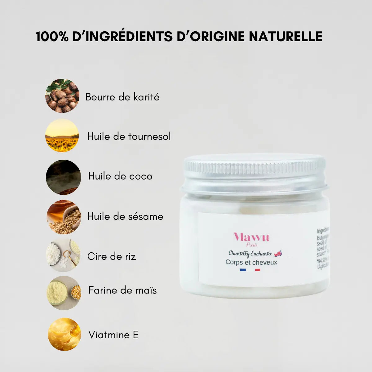 Chantilly Enchantée - Délice de figue: baume corps parfum figue