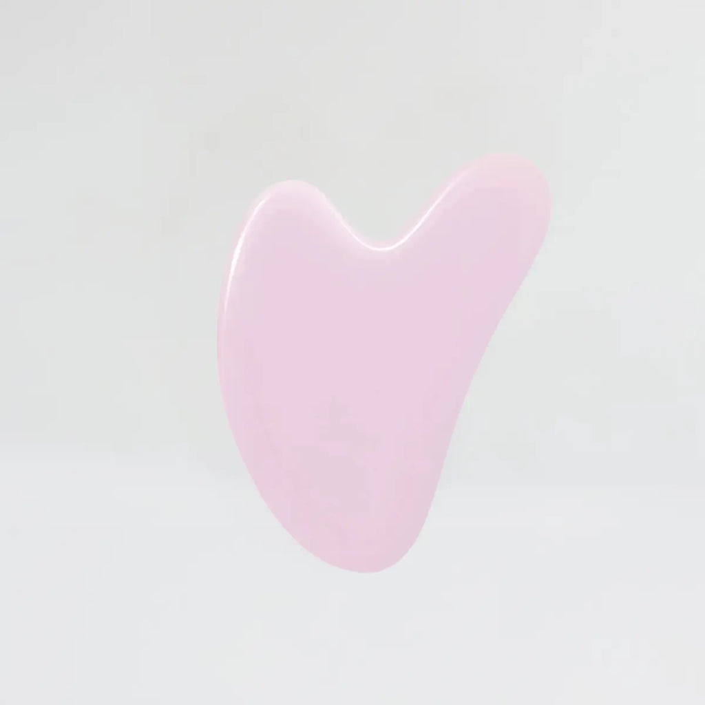 Gua sha en jade rose