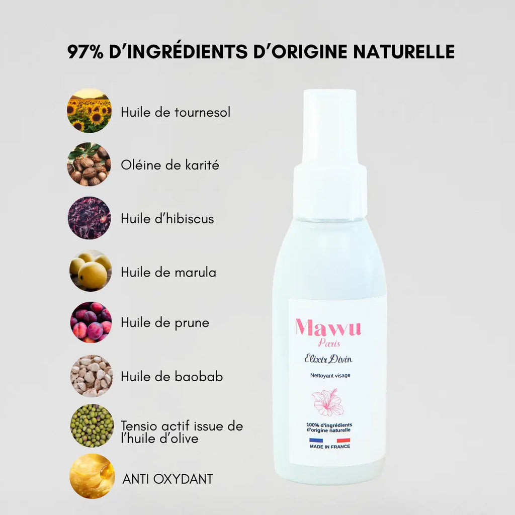 Élixir Divin: huile nettoyante