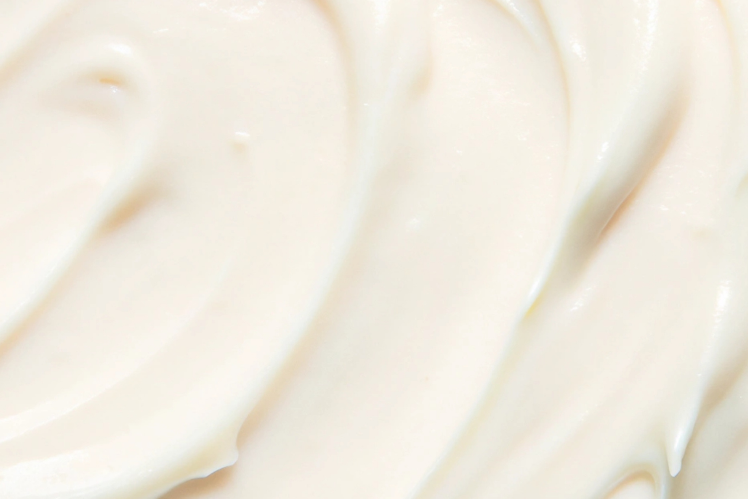 Texture d'une crème hydratante.