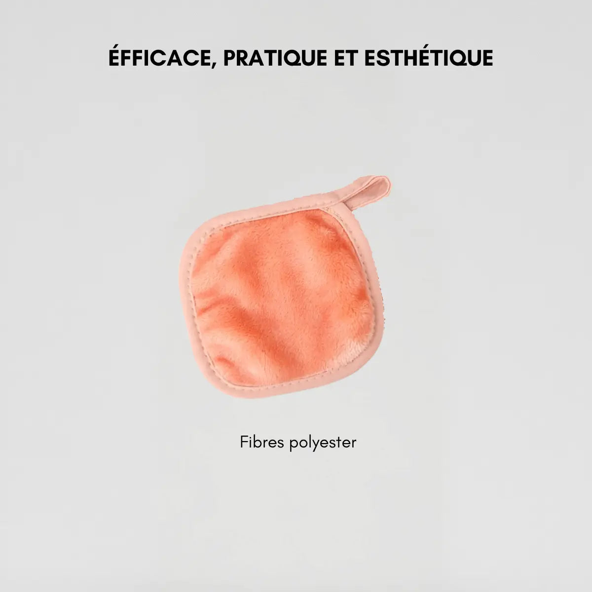 Lingettes démaquillantes lavables - Lots de 3