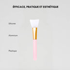 Pinceau applicateur en silicone pour masque DIY