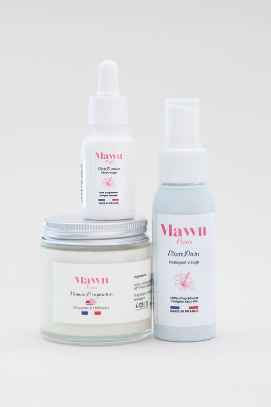 Petit Trio Divin: huile - bougie - sérum