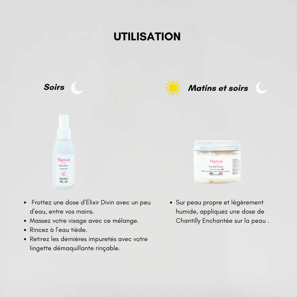 Routine peau sèche